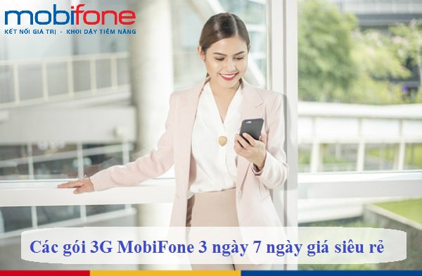 đăng ký gói data 3G 4G 3 ngày
